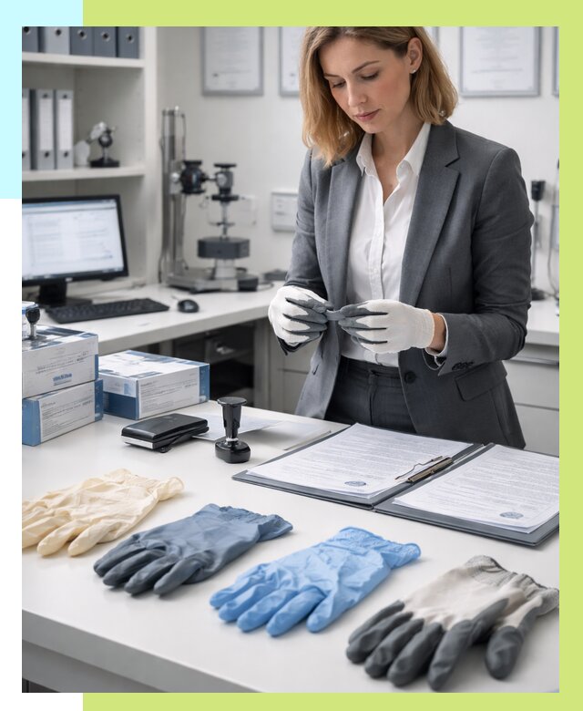 Сертификация перчаток в Видном от 8798 р. | Алешин-Вдн