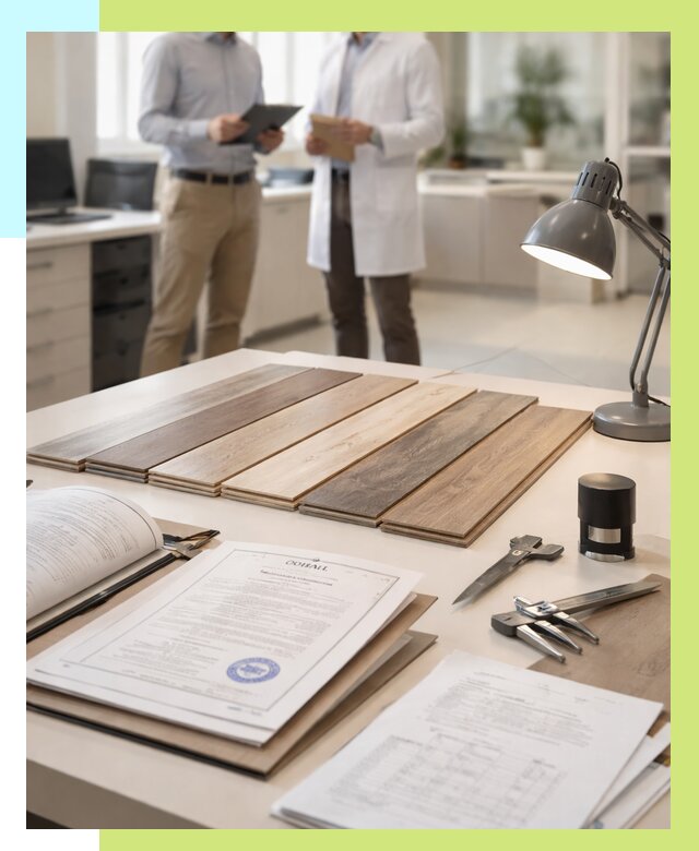 Сертификация ламината в Видном от 18630 р. под ключ | Алешин-Вдн