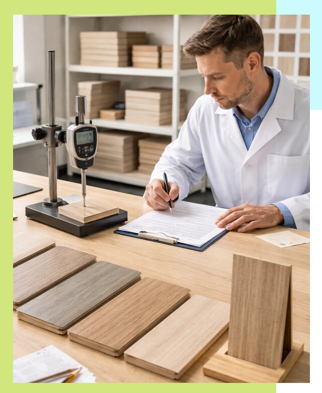 Сертификация ламината с испытаниями и оформлением документов в Видном