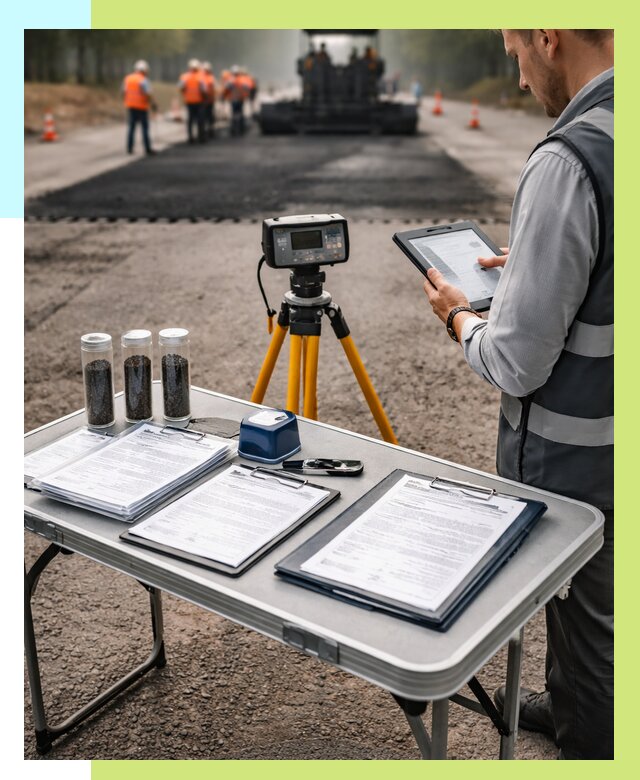 Сертификация асфальта в Видном от 25875 р. | Алешин-Вдн