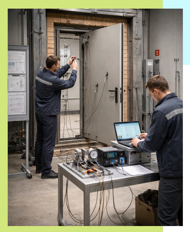 Сертификация противопожарных дверей в Видном по ГОСТ и ТР