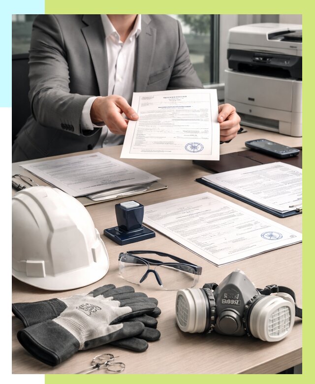 Сертификация СИЗ в Видном от 15525 р. | Алешин-Вдн оформить