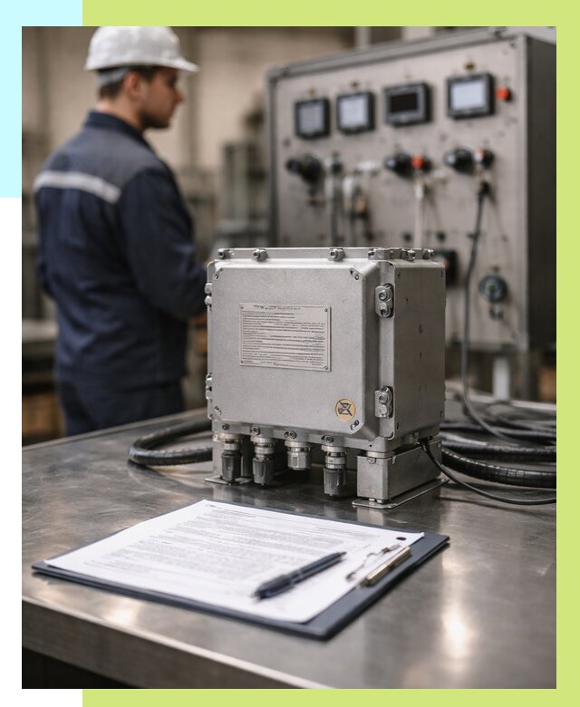 Сертификация взрывозащищенного оборудования в Видном от 36225 р. | Алешин-Вдн