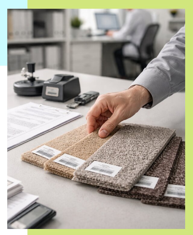 Сертификация ковролина в Видном от 15525 р., Алешин-Вдн