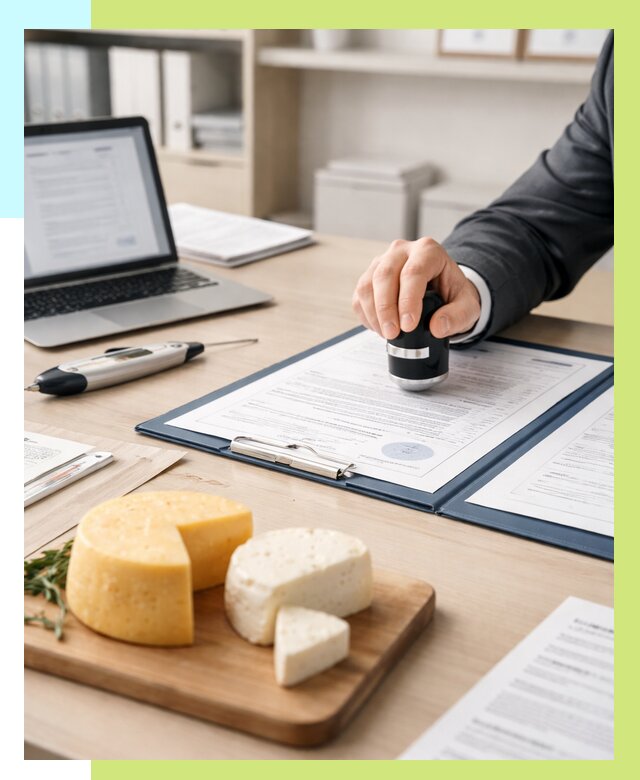 Сертификация сыров в Видном от 15525 р | Сертификат на сыр Алешин-Вдн