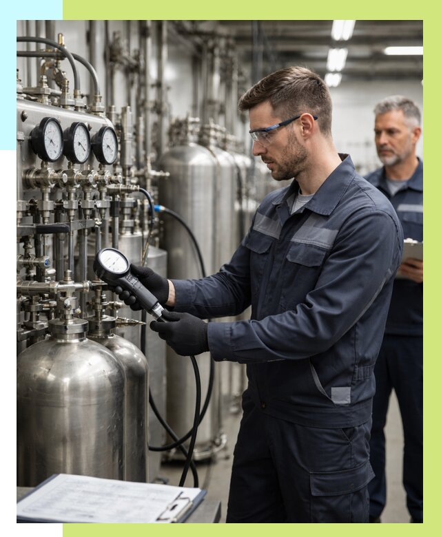 Сертификация оборудования под давлением в Видном от 46575 р.|Алешин-Вдн