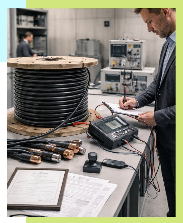 Сертификация кабеля в Видном от 8280 р. срочно | Алешин-Вдн