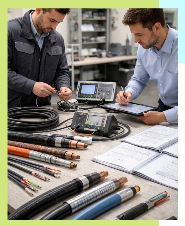 Сертификация кабеля и электропроводки в Видном под ключ