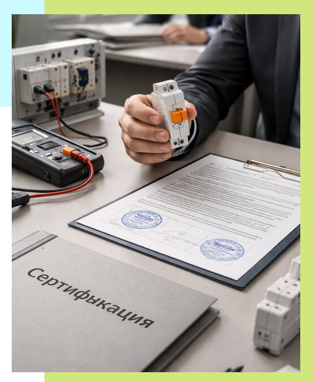 Сертификация выключателей под ключ в Видном от 15525 р. | Алешин-Вдн