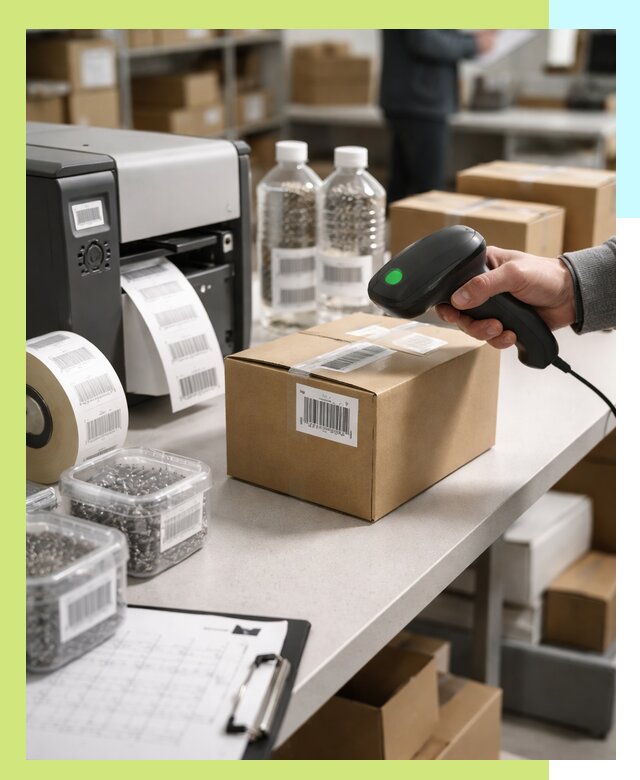 Штрихкодирование продукции и маркировка для продажи в Видном