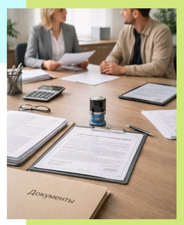 Сертификат соответствия на продукцию в Видном от 15525 р.|Алешин-Вдн