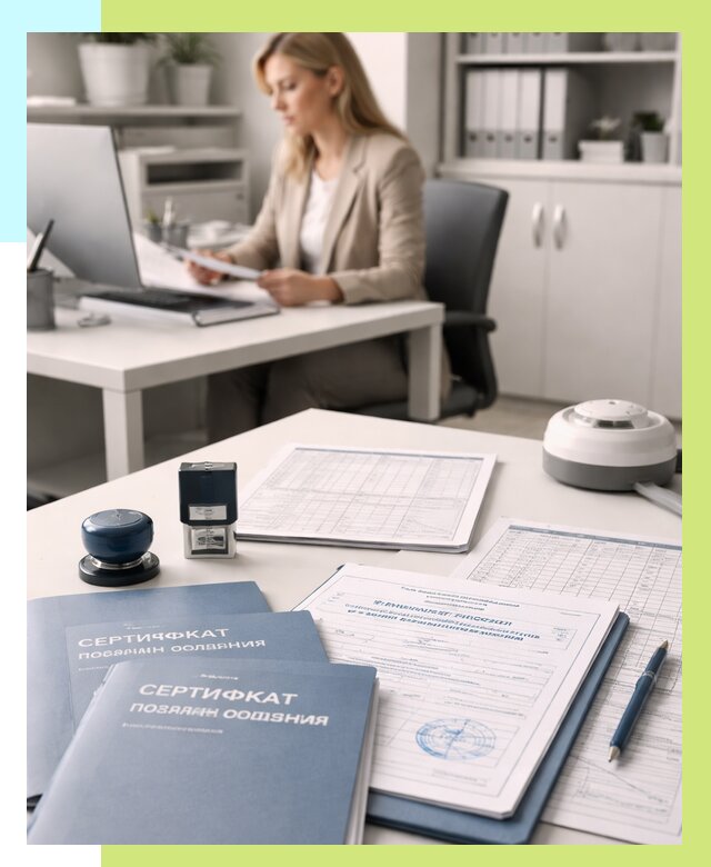 Сертификаты пожарной безопасности в Видном от 15525 р. | Алешин-Вдн