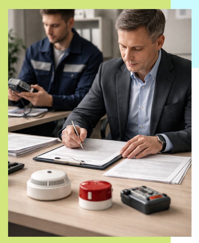 Получение добровольного пожарного сертификата в Видном