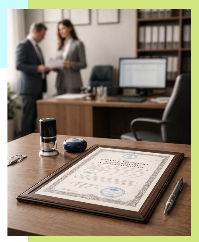 Свидетельство о регистрации продукции в Видном от 9315 р.|Алешин-Вдн