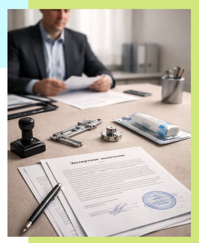 Экспертное заключение на продукцию в Видном от 8798 р. | Алешин-Вдн