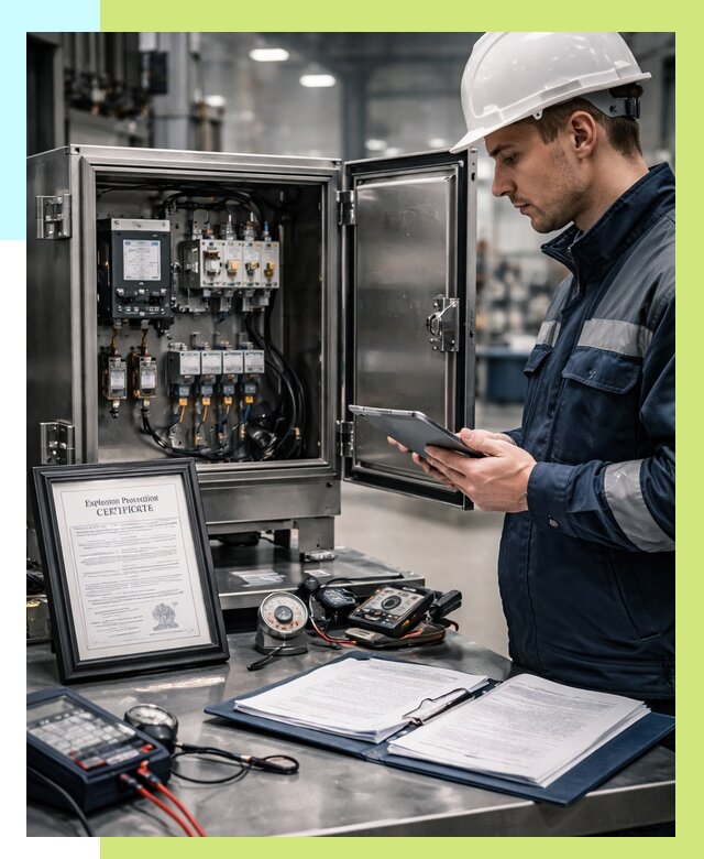 Сертификат взрывозащиты в Видном от 46575 р. | Алешин-Вдн