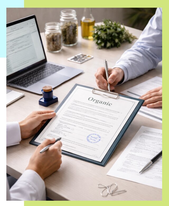 Оформление сертификат органик в Видном от 31050 р. | Алешин-Вдн