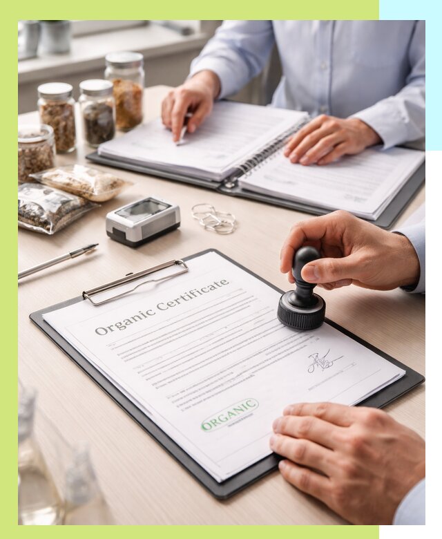 Получение органик сертификата для продукции в Видном
