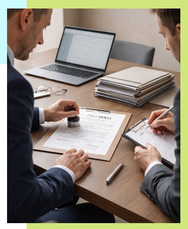 Сертификат ISO 9001 в Видном купить от 82800 р. | Алешин-Вдн