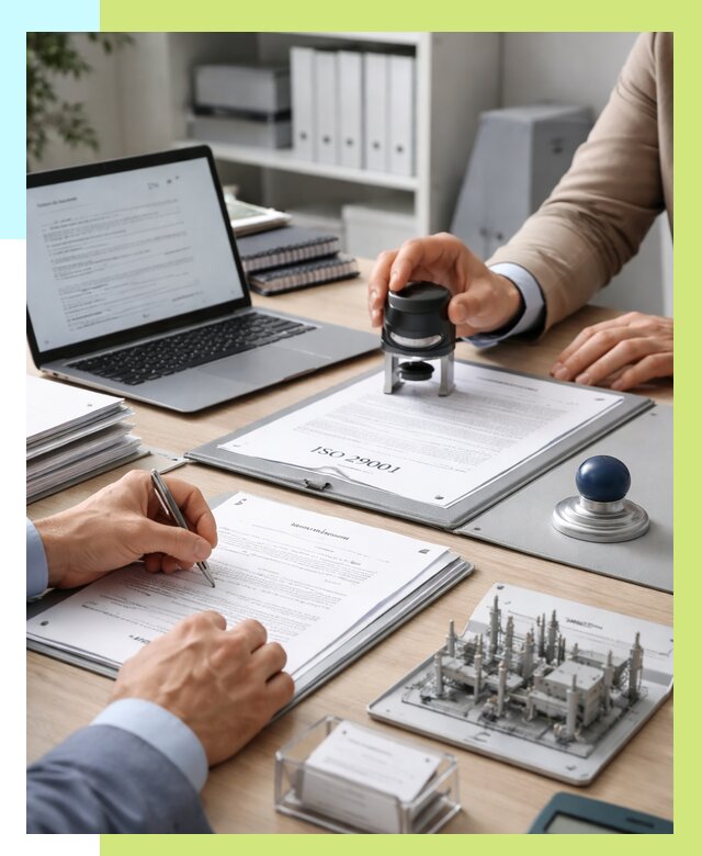 Сертификат ISO 29001 в Видном под ключ от 77625 р. | Алешин-Вдн