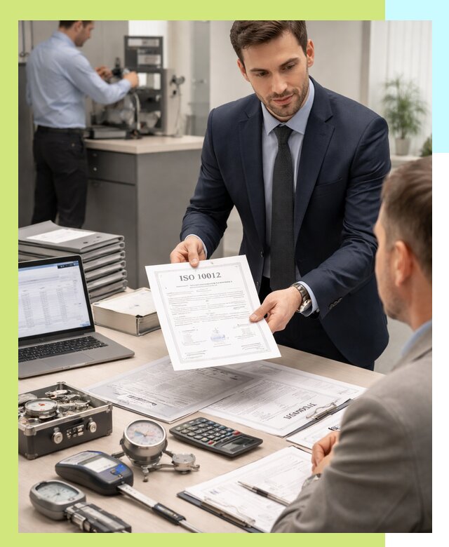 Выдача сертификата ISO 10012 по требованиям метрологии в Видном