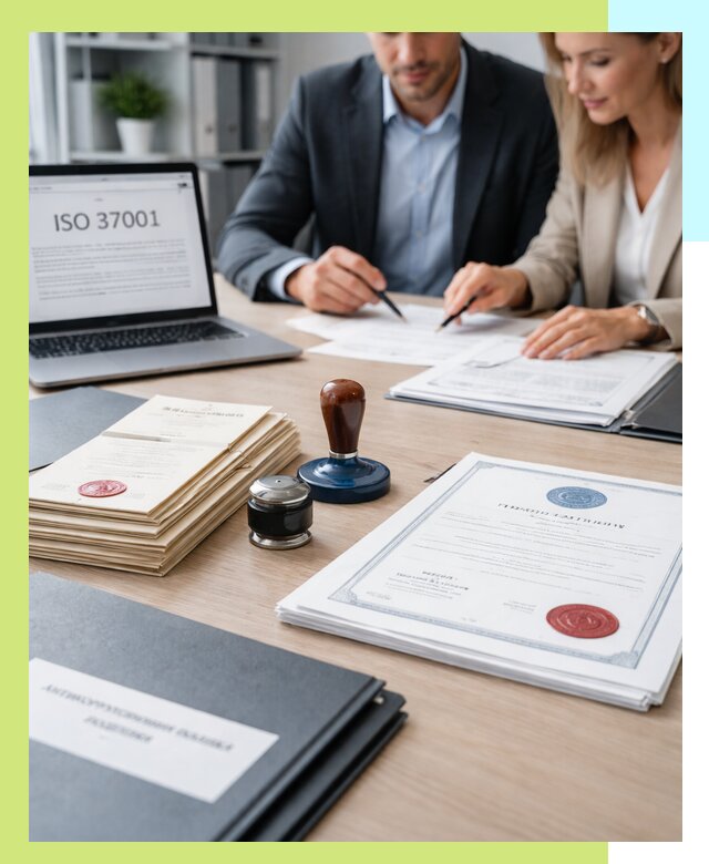 Получение сертификата ISO 37001 по системе борьбы с коррупцией в Видном